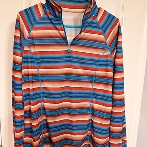 Ariat Multicolor Striped Long Sleeve Top